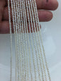 AAA 2.4-2.6mm tiny white near round seed freshwater pearl,genuine pearl strands at wholesale prices,RP2-3A-7