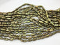 AA+ 5-6mm green yellow toothpick Biwa Pearl Necklace,Genuine Fresh Water Pearl,Wedding Necklace,Mothers Day,ZS-80-10-13