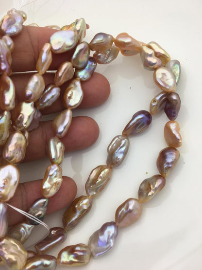 AAA 8-10mm natural pink purple keshi Freshwater Pearl,DIY Loose Freshwater Pearl,ZS-200-121-10