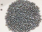 20pcs AAA 3-3.5mm Gray Seed Button freshwater Pearls,half drilled,BTN3-4A-8-1