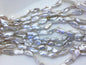 AAA 8-10mm white Keshi Biwa Pearl Necklace,ZS-200-120-20