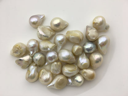 5pcs AA 10-13x13-18mm White Flame ball Pearl,Baroque pearl Pendant,Baroque Cultured Freshwater Pearl,flameball pearls,FL12-2A-1