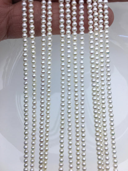 AAA 2.5-2.7mm white round seed freshwater pearls,Valentine's Day gift,for pearl necklace,loose freshwater pearl,RP2-3A-13