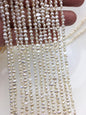 AA+ 3-3.5mm white nugget seed pearls,irregular nugget freshwater pearl strand,cheap price,pearl factory china,LM3-2A-2