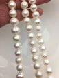 AA 11.5-13mm white near round freshwater pearls,RP12-2A-1