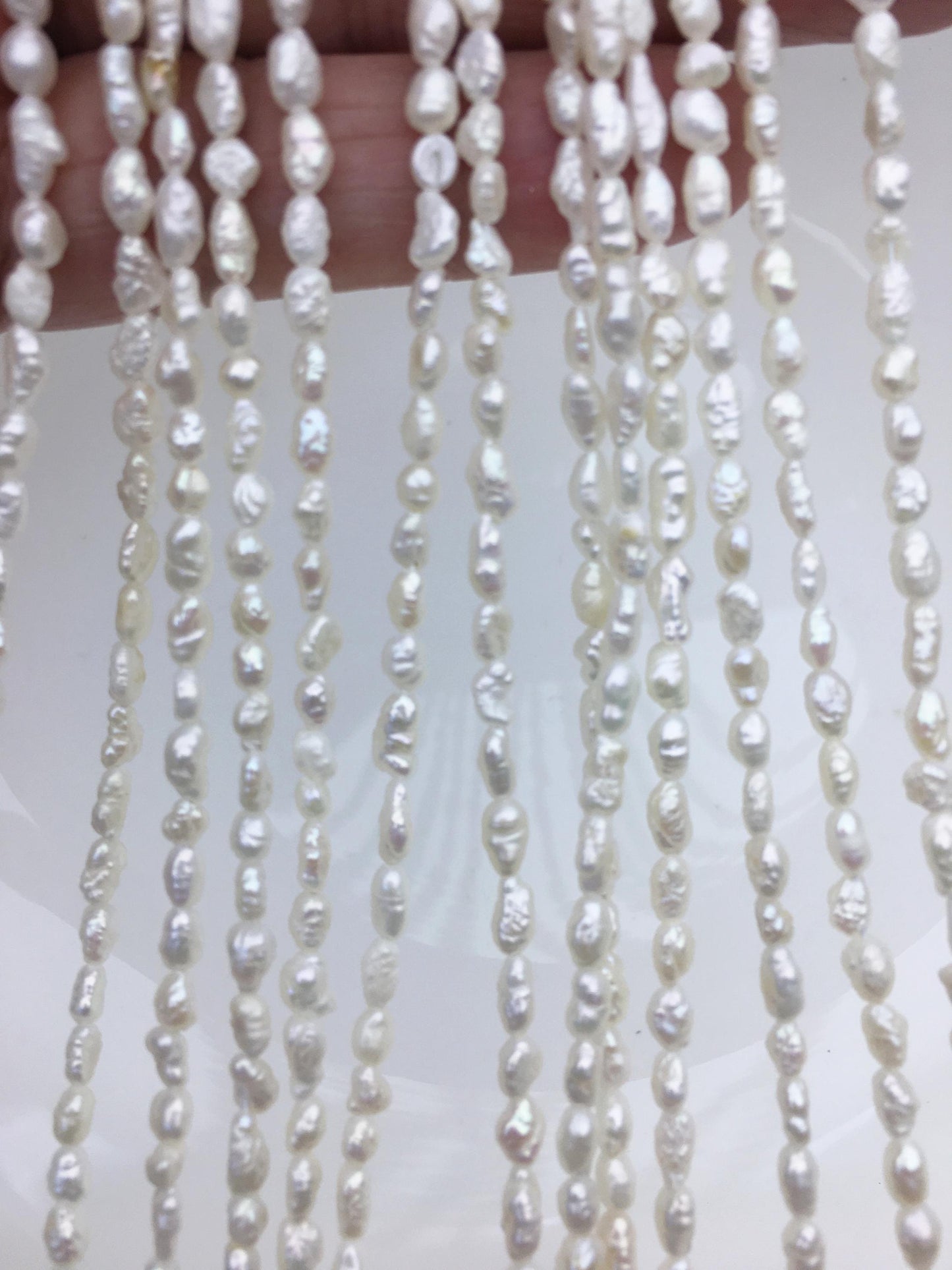 Rare!AA 3-4x4-6mm white keshi Freshwater Pearl,diy Loose Freshwater Pearl,wholesale price,china wholesale pearl,ZS-200-24