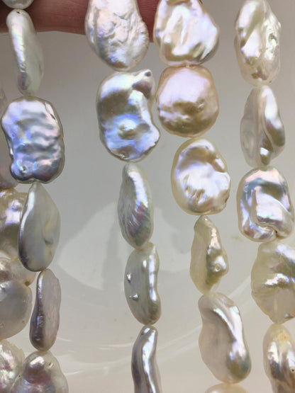 AA 13-15mm white baroque Freshwater Pearl,DIY Loose Freshwater Pearl,wholesale price,china wholesale pearl,ZS-200-100