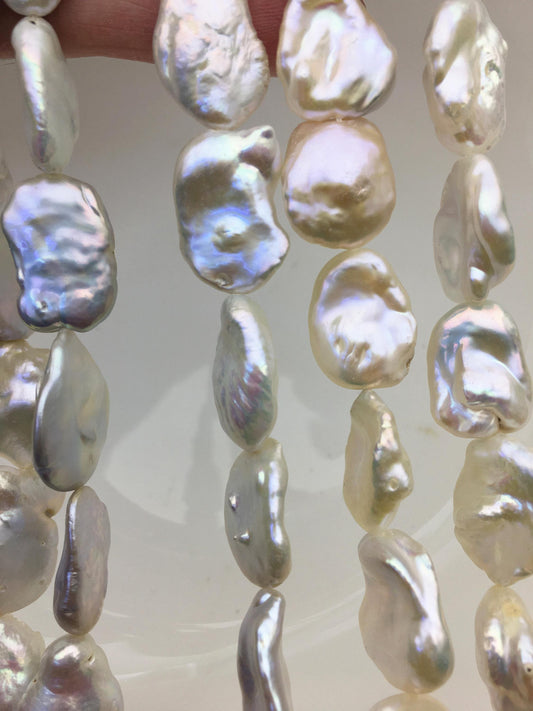 AA 13-15mm white baroque Freshwater Pearl,DIY Loose Freshwater Pearl,wholesale price,china wholesale pearl,ZS-200-100