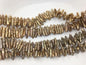 AA 5-6mm brown Biwa Pearl Necklace,Genuine Fresh Water Pearl,Wedding Necklace,Mothers Day,ZS-80-10-5
