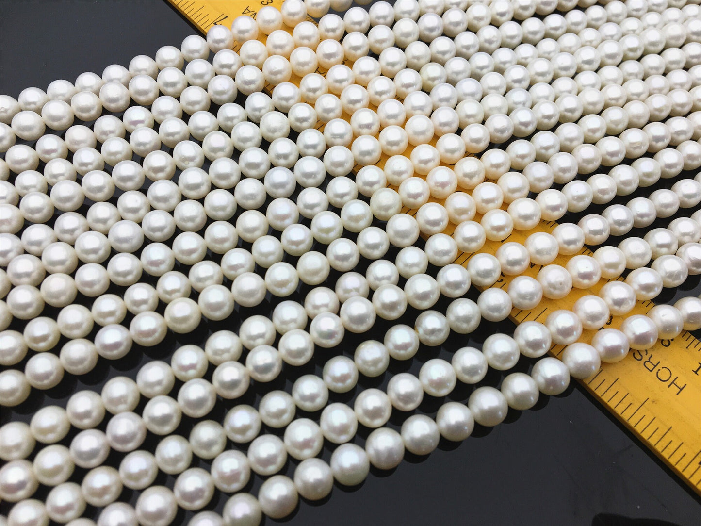 AA+ 7mm white round freshwater pearls,loose pearl beads material,round pearl wholesale china,RP7-2AY-WBa-1