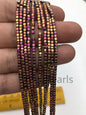 Hematite,Rainbow 2mmx2mm cube square Beads,AAA, 15.5 inches,G50-CU22-004