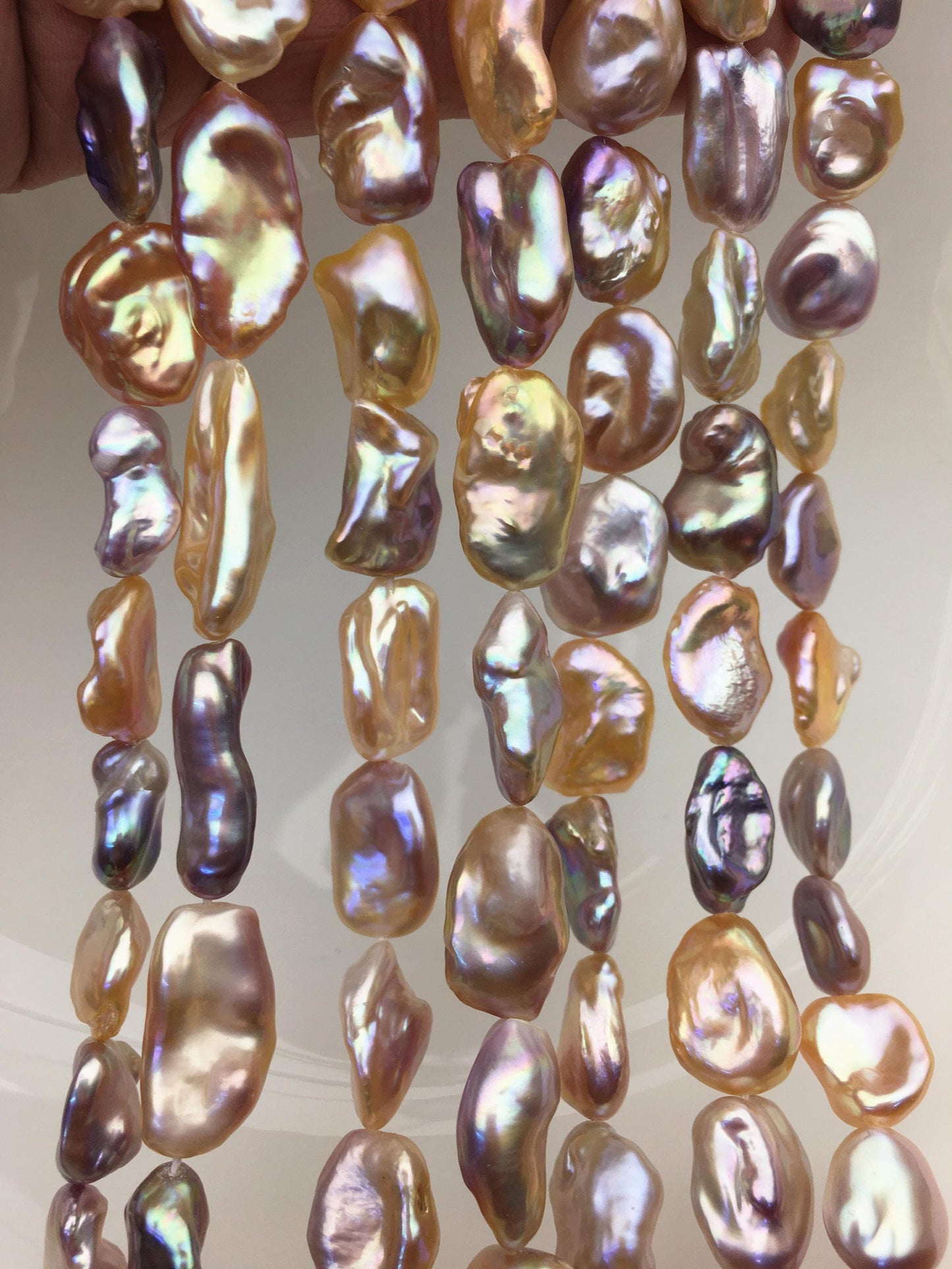 AAA 11-13mm natural pink purple thick keshi Freshwater Pearl,DIY Loose Freshwater Pearl,ZS-200-121-20