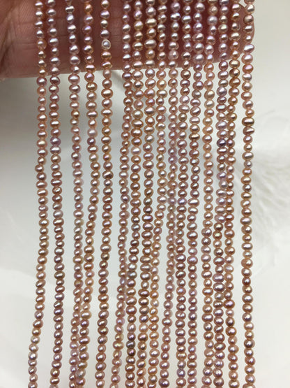 AAA 2-2.5mm purple seed potato freshwater pearls,seed pearl,small size pearls bead wholesale,Wedding,Love,Happiness,birthday,CR2-3A-3