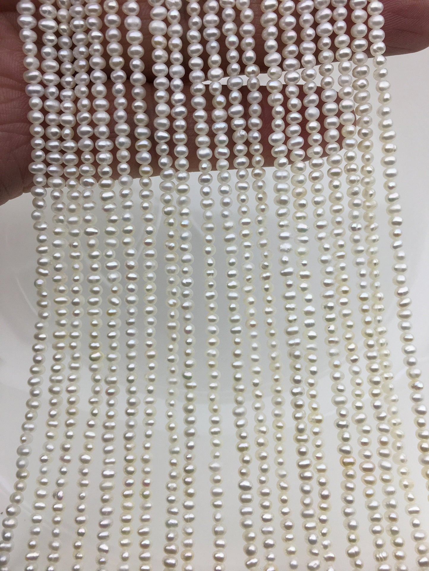 AAA 2.3-2.5mm white seed potato freshwater pearls,seed pearl,small size pearls bead wholesale,Wedding,Love,Happiness,birthday,CR2-3A-8