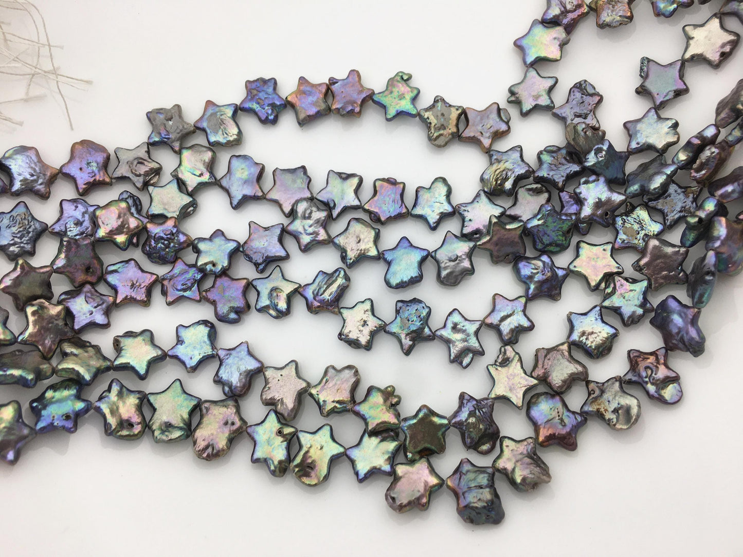 A 10-11mm black Five-pointed star Pearl,Freshwater pearl Star, for your design,Cultured Pearls,ZS-103-23