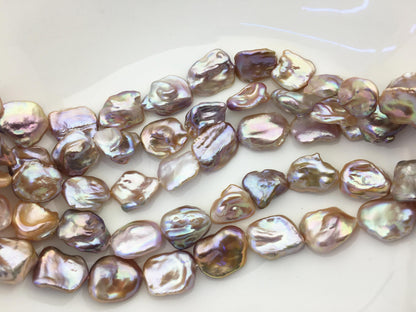 AAA 16-19mm purple keshi Freshwater Pearl,DIY Loose Freshwater Pearl,wholesale price,china wholesale pearl,ZS-200-121-8