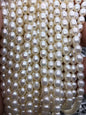 AAA 4-5mm*5.3–6.7mm white oval freshwater pearls,Cultured white rice freshwater pearls bead,LR4-3A-40
