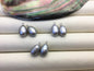 AAA 9mm Gray long rice pearl dangle earrings,S925 Sterling Sliver pearl earrings,pearl for women,SE3-T25