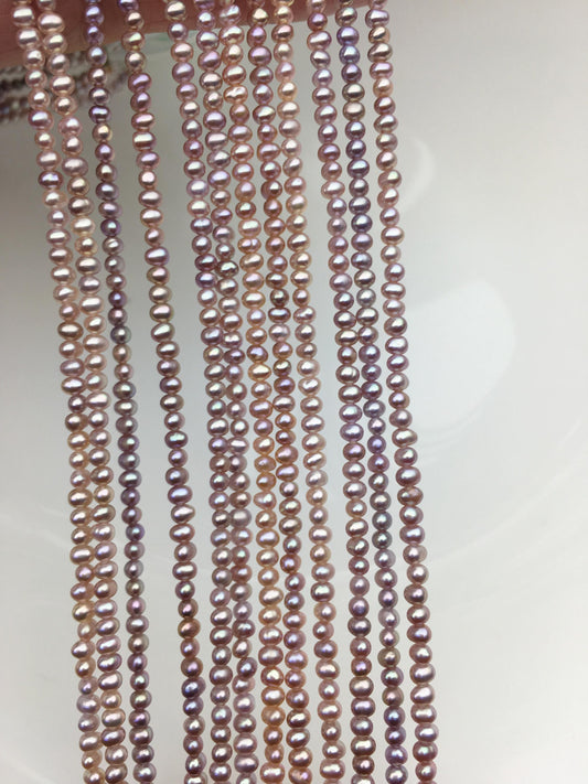 AAA 2.5-3mm purple seed potato freshwater pearls,seed pearl,small size pearls bead wholesale,Wedding,Love,Happiness,birthday,CR2-3A-4