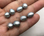 AAA 10mm gray rice freshwater pearls pair,teradrop pearl earrings,tear drop pearl earrings,dangle pearl earrings,LR10-3A-21