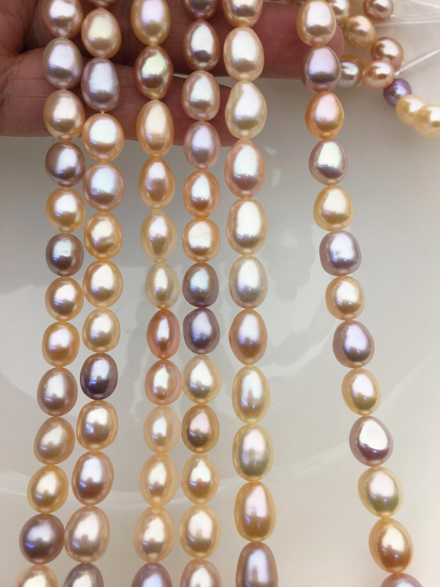 AAA+ 8.3-9.3mm misc color nugget freshwater pearls,pink peach purple nugget pearl, high luster,LM9-3A-2