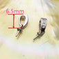 Cz zircon S925 sterling silver pendant hook, for pendant,for DIY,wholesale,ASL-P-005