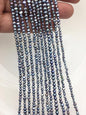 AAA 2-3mm black blue nugget seed pearls,irregular nugget freshwater pearl strand,cheap price,pearl factory china,LM2-3A-4