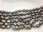AA+ 10-13mm Gray Bronze Baroque Shape Freshwater Pearl,ZS-101-15