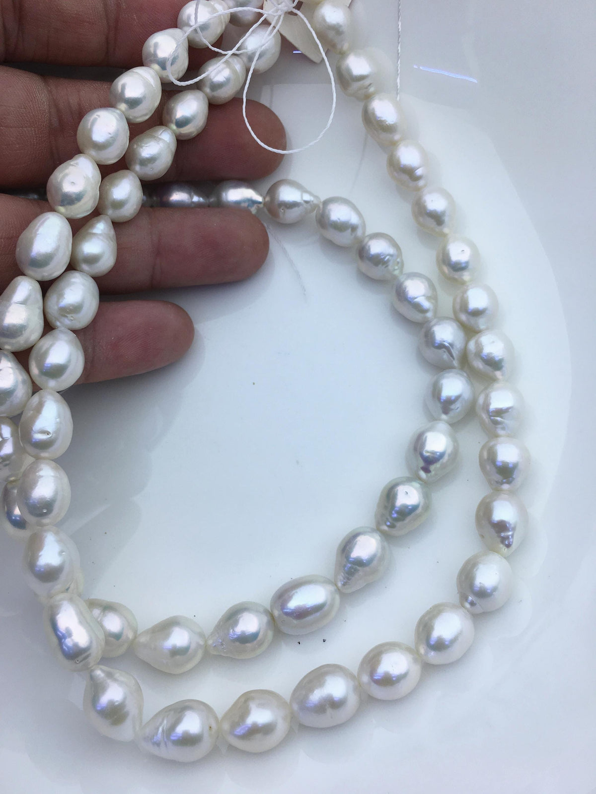 AA+ 9-11mm white rice freshwater pearls,Christmas,Valentine's Day gift,for pearl necklace,Love,Happiness,LR10-T7