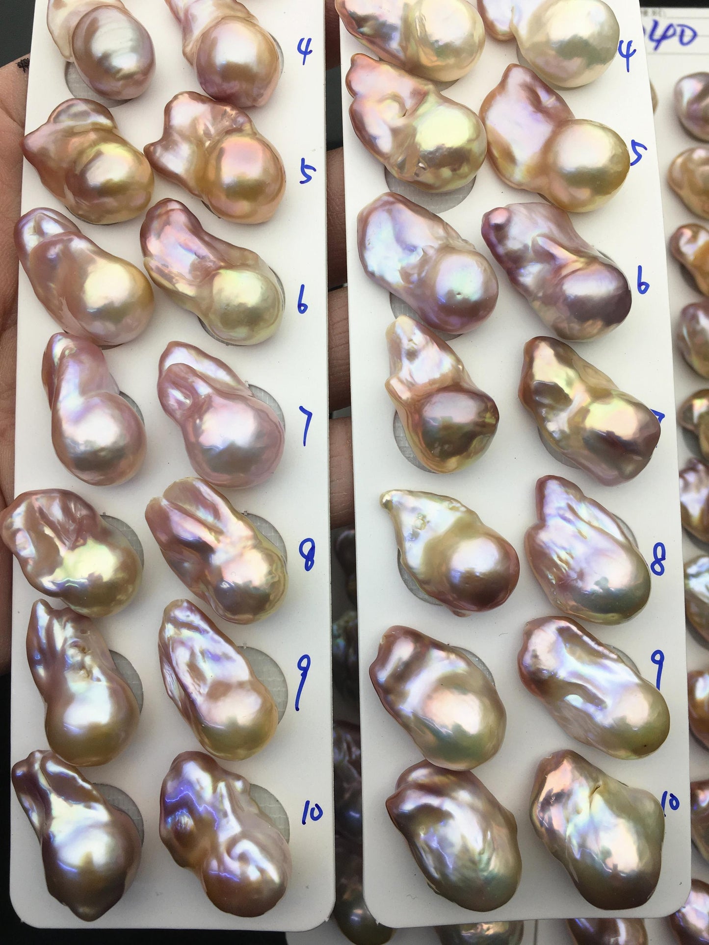 1 pair AAA 13-15mm Purple Rainbow Flame ball Pearl Pairs - large Baroque freshwater pearl pairs,Fire Ball Pearl,FL15-3A-8-8
