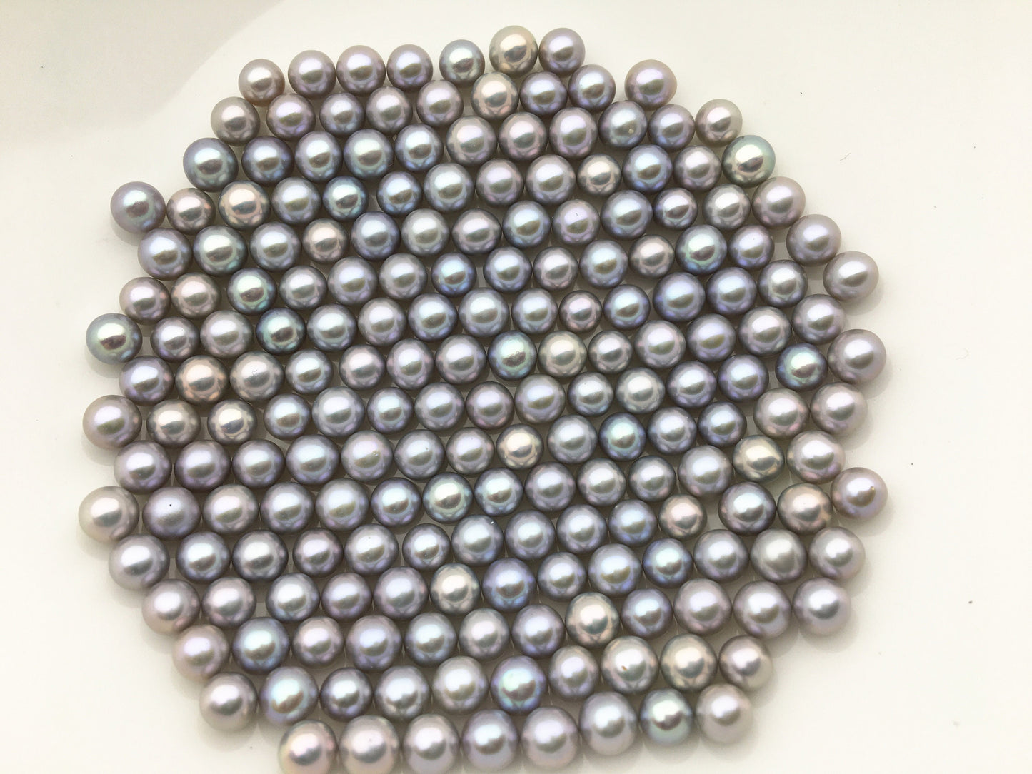 10pcs AAA 4.5-5mm gray seed freshwater akoya pearl bead,white freshwater round loose pearl wholesale,tiny pearl supply,RP4-3A-10