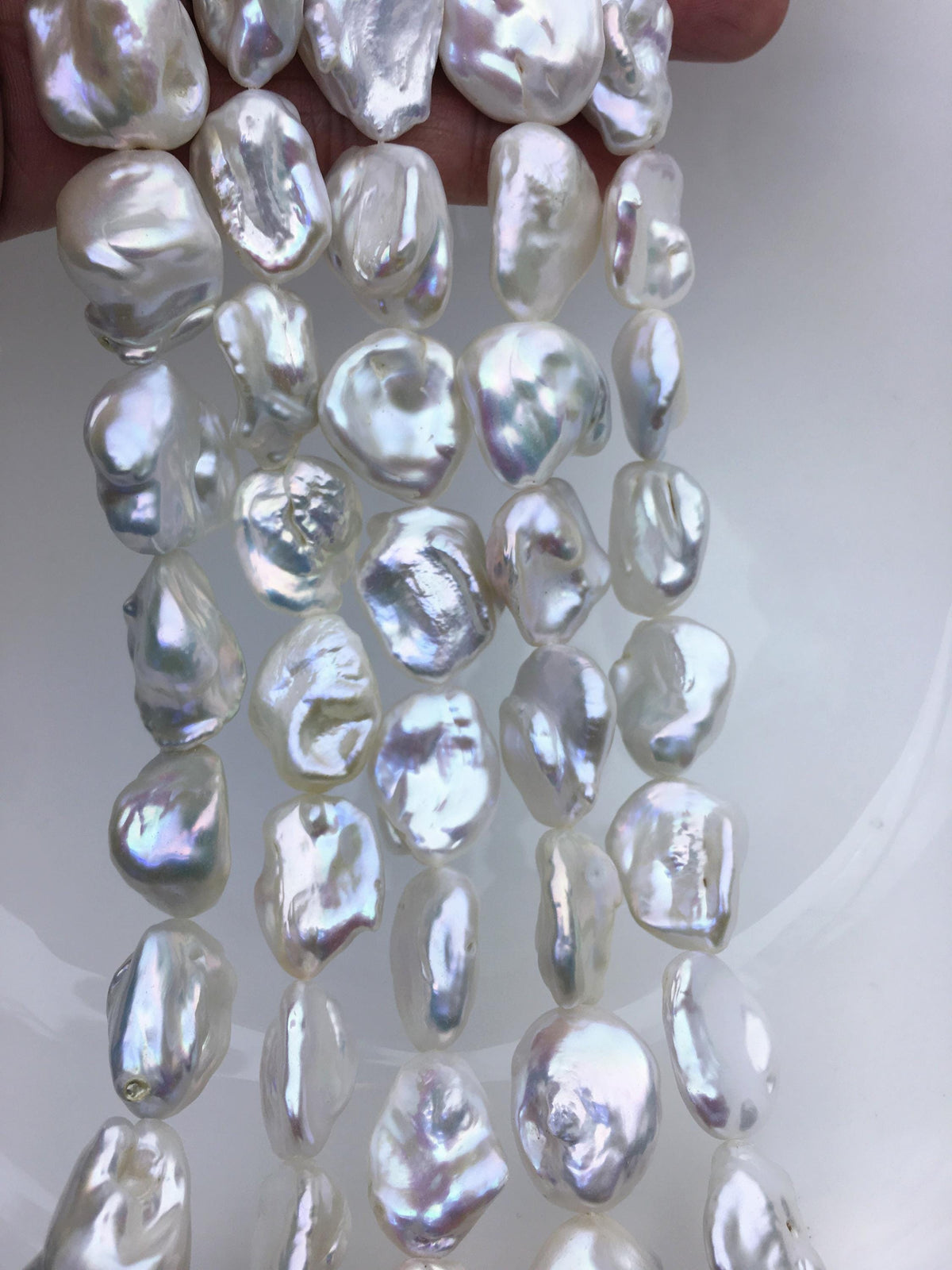 AA+ 14-16mm white keshi Freshwater Pearl,DIY Loose Freshwater Pearl,wholesale price,china wholesale pearl,ZS-200-105
