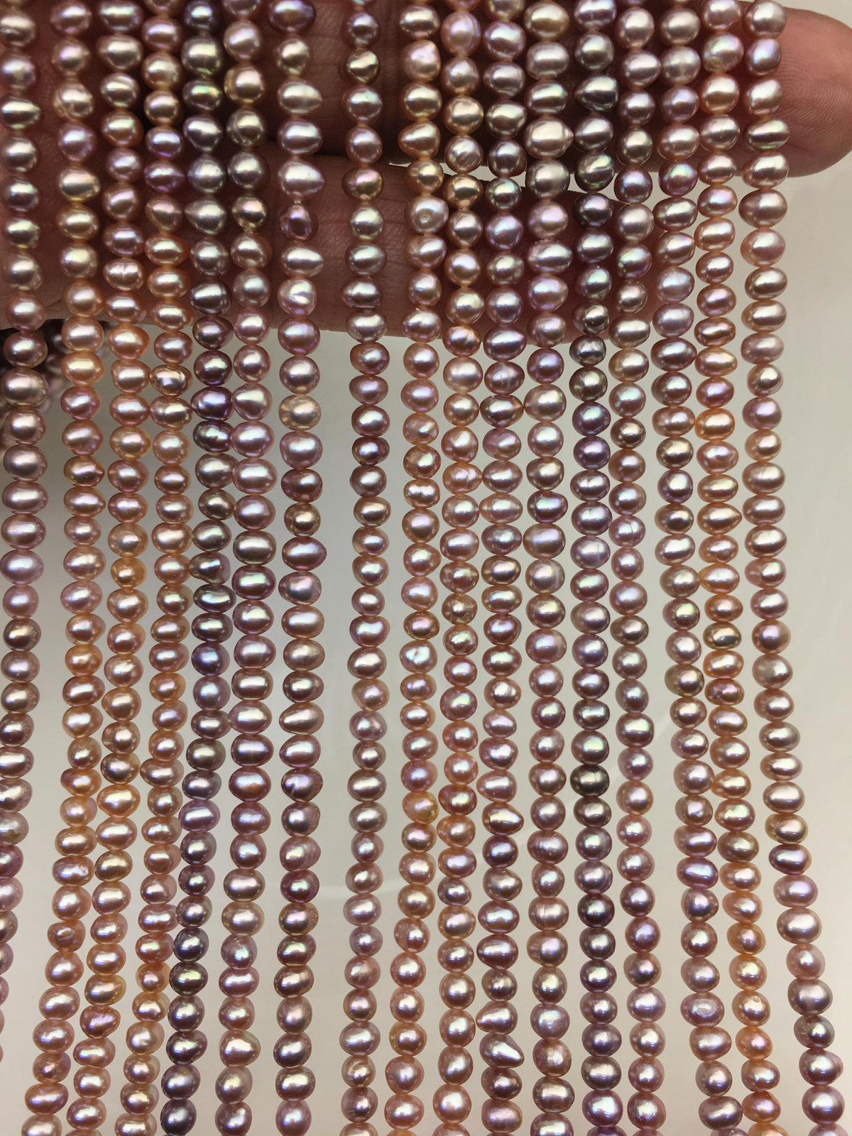 AA+ 3.5-4mm purple potato pearls,seed freshwater pearl,small size pearl,for pearl necklace,CR3-T5