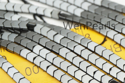 Hematite,4x5mm Beads,AAA, 90 beads,15.5 inches,G50-DM45-001