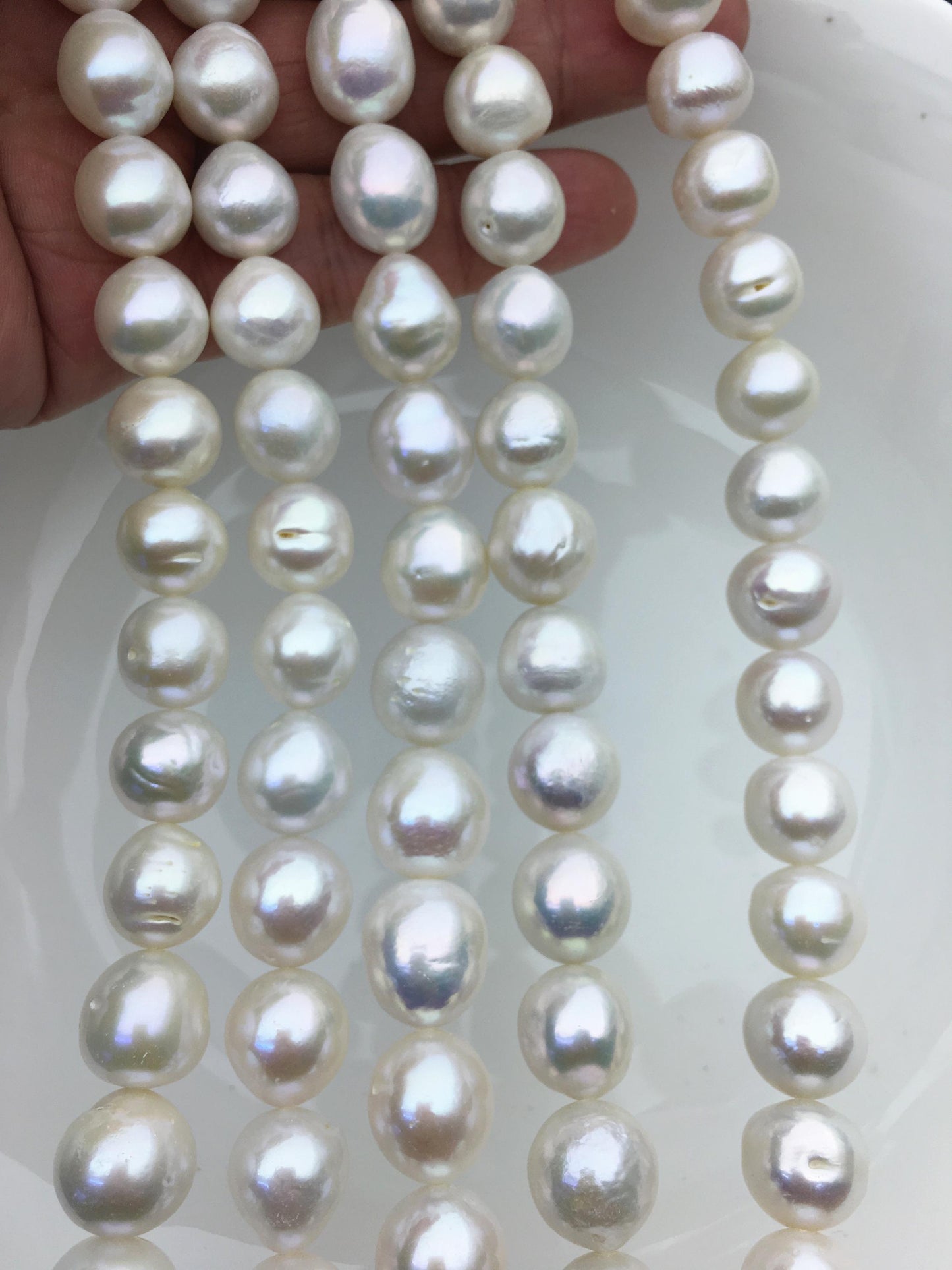 AA+ 12-14mm white big drop Edison Freshwater Pearl,ED12-2A-5-13