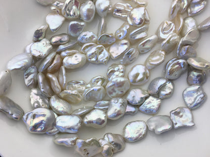 AA 13-15mm white baroque Freshwater Pearl,DIY Loose Freshwater Pearl,wholesale price,china wholesale pearl,ZS-200-100
