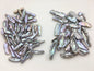 20pcs AA+ 5-11mm Gray Biwa freshwater pearls,0.7mm center drill hole,ZS-127-31