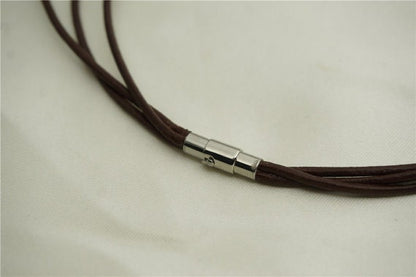 3pcs 2/3/4/6/8mm hole size stainless steel magent clasp,round leather cord bracelet necklace clasp,necklace clasp,bracelet clasp,AAL-006