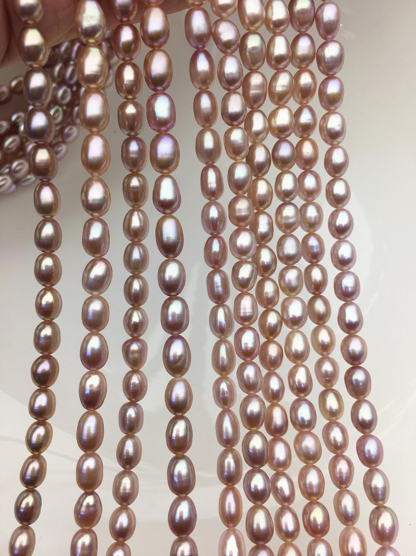 AAA 5-6mm purple oval pearl beads,high luster freshwater pearls,loose freshwater pearl,LR5-T6