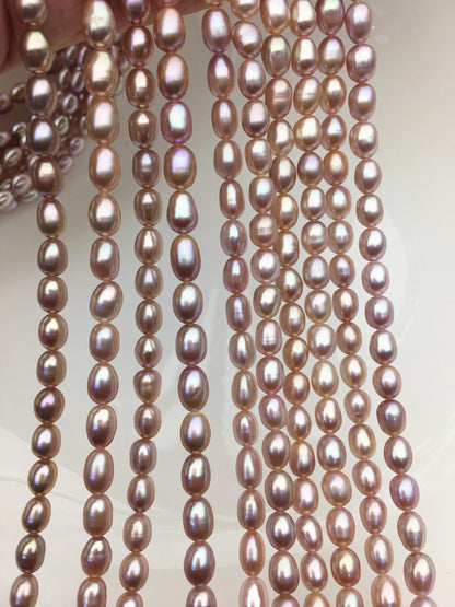 AAA 5-6mm purple oval pearl beads,high luster freshwater pearls,loose freshwater pearl,LR5-T6