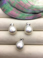 1pc AAA 11-16mm Big White drop rice edison freshwater Pearl pendant,NC1-T1