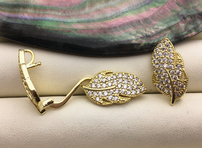 3pcs Copper Plated Gold Pearl Necklace Clasps,WHOLESALE,ASL-CL-024