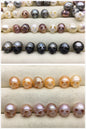 50% OFF 1pc AAA White/Pink/Purple/Gray/Black 7-11mm HandMade Carved Skull Freshwater Pearl Beads For necklace pendant earrings,CAC-006
