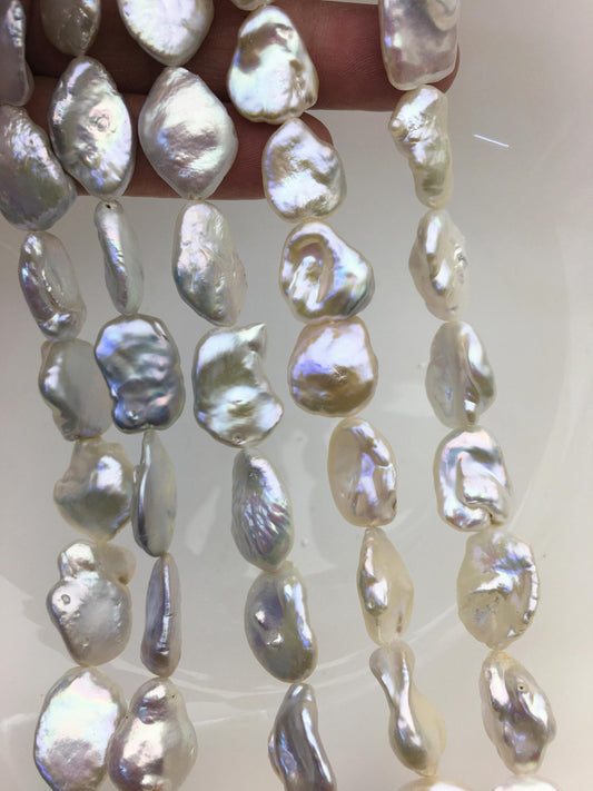 AA 13-15mm white baroque Freshwater Pearl,DIY Loose Freshwater Pearl,wholesale price,china wholesale pearl,ZS-200-100