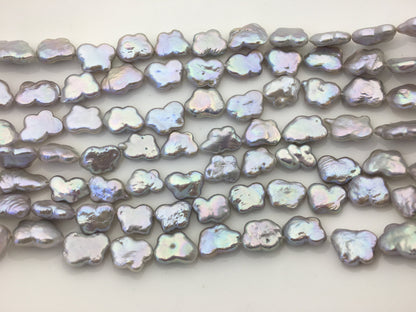 AAA 10-11mm Gray Butterfly Pearl,Freshwater pearl Butterfly, for your design,Cultured Pearls Maggie Designs,ZS-119-17
