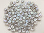 20pcs AAA- 7-8mm Gray Thin Keshi freshwater pearls,0.7mm center drill hole,ZS-127-11