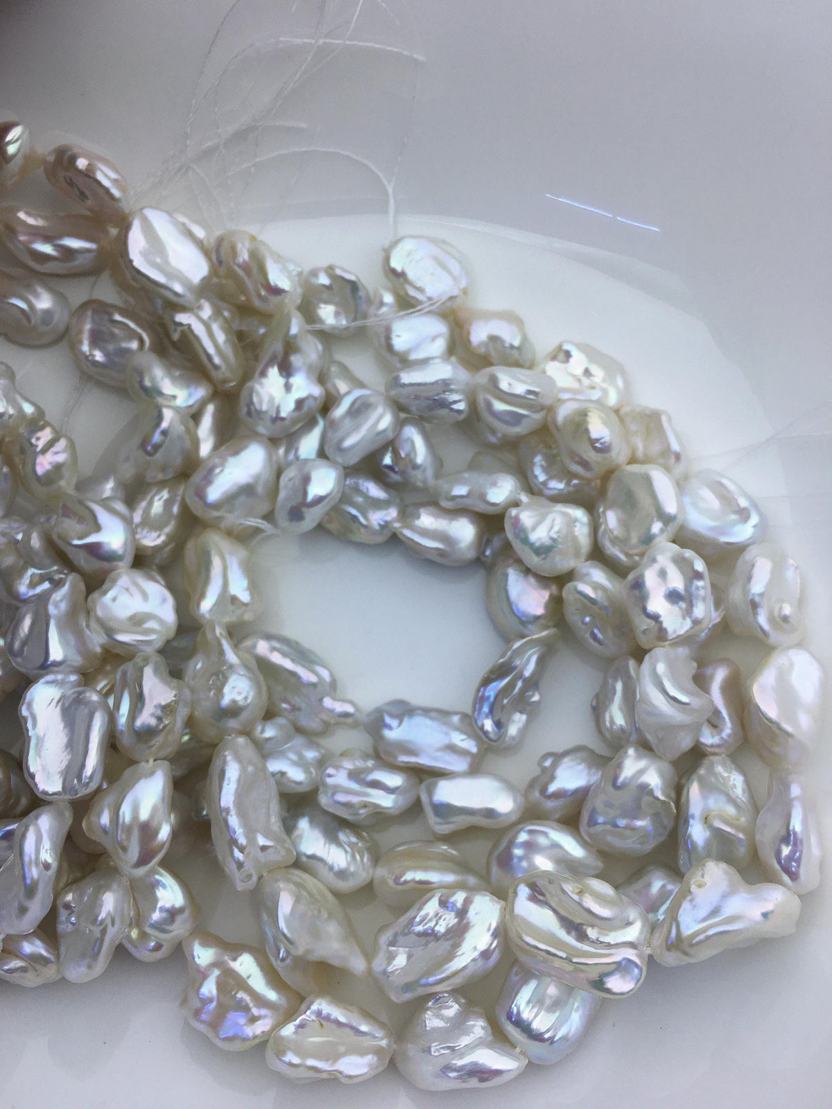 AA+ 11-14mm white thick long keshi Freshwater Pearl,DIY Loose Freshwater Pearl,wholesale price,china wholesale pearl,ZS-200-93