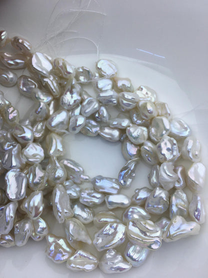 AA+ 11-14mm white thick long keshi Freshwater Pearl,DIY Loose Freshwater Pearl,wholesale price,china wholesale pearl,ZS-200-93