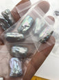 AA 12-16mm Gray baroque freshwater pearl pair,Genuine Fresh Water Pearl,for earrings,pearl Pair,ZS-29-10-11