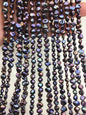 AAA 5-6mm Small Black Rainbow Keshi Freshwater Pearls,ZS-130-5